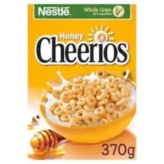 Nestle Cereal Cheerios Honey 370G